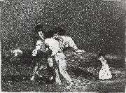 Francisco Goya Madre infeliz oil painting on canvas